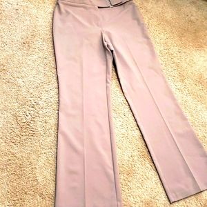 Gray Buckled City Stretch Pants